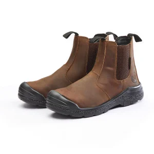 BROWN CHELSEA SAFETY BOOTS