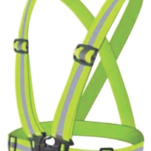 LIME REFLECTIVE ELASTICATED BRACE