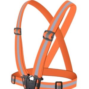 ORANGE REFLECTIVE ELASTICATED BRACE