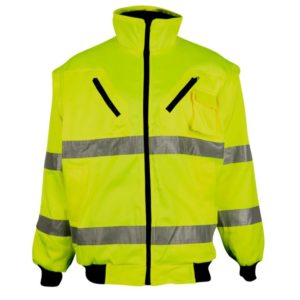 REFLECTIVE BUNNY JACKET LIME
