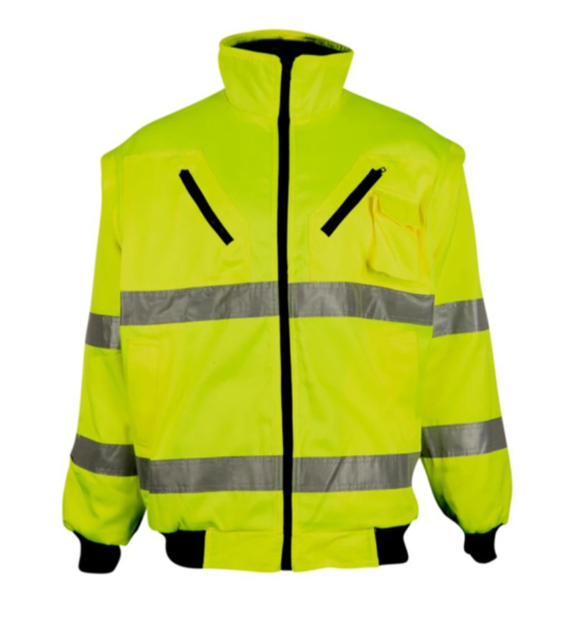 REFLECTIVE BUNNY JACKET LIME