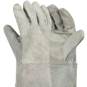 2'' CHROME LEATHER DOUBLE PALM GLOVES