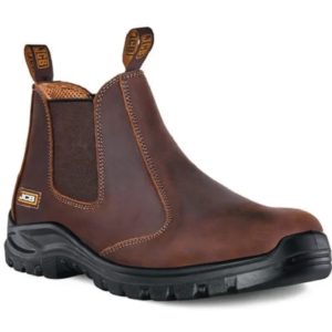 JCB CHELSEA SAFETY BOOTS - BROWN