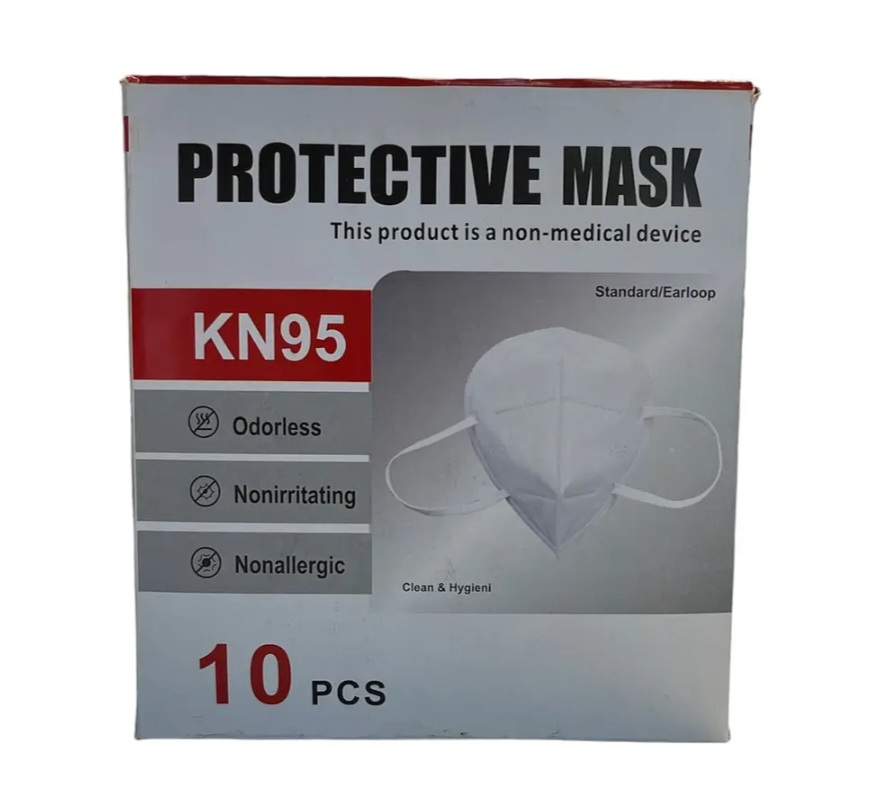 KN95 PROTECTIVE FACE MASK (PACK OF 10) - Image 2