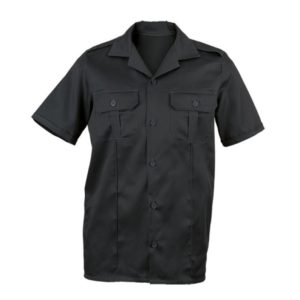 SECURITY COMBAT SHIRT BLACK SHORT/S