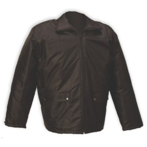 SECURITY PARKA JACKET BLACK