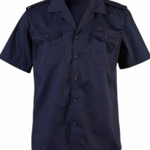 SECURITY COMBAT SHIRT NAVY SHORT/S